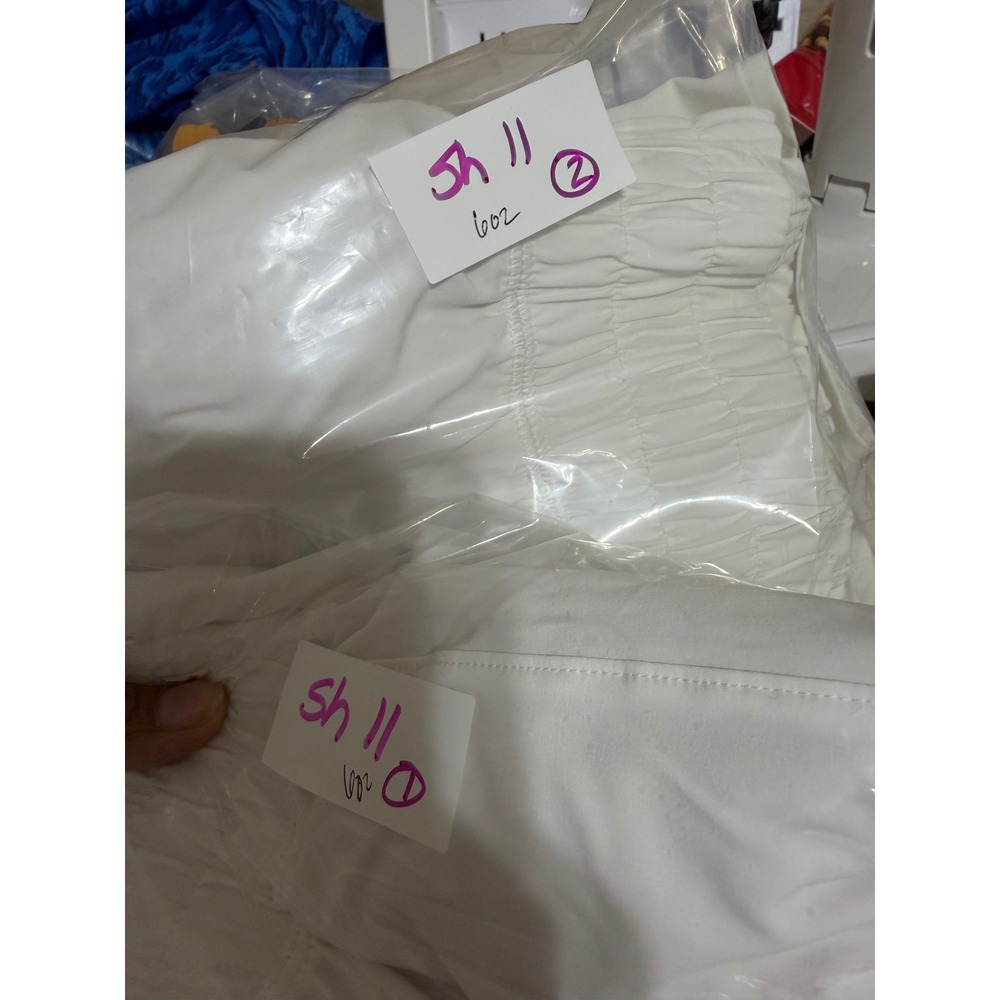 CALIA Step Up Short Womens Medium Pure White High-Rise Athletic Running Shorts - Picture 10 of 10